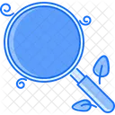 Organisch Suche Lupe Symbol