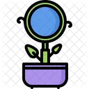 Organisch Suche Marketing Symbol