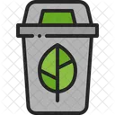 Organisch Abfall Biologisch Abbaubar Symbol
