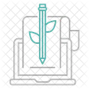 Organisch Inhalt Digital Symbol