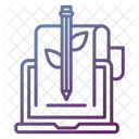 Organisch Inhalt Digital Symbol