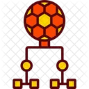 Organizacao Grafico Fluxo Ícone