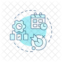 Consulta Servicio Flujo De Trabajo Icono