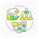 Servico Desenvolvimento Trabalho Em Equipe Ícone