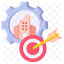 Organization Target Goal Icon