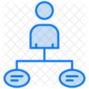 Organization Management Team Icon