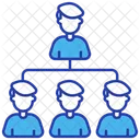Organization Business Management Icon