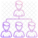 Organization Business Management Icon
