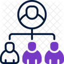 Organization Structure Order Icon