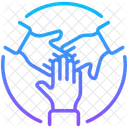 Organization Support Charity Icon