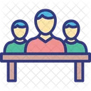 Organization Project Management Project Team Icon