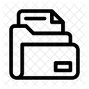 Organization Files Management Icon