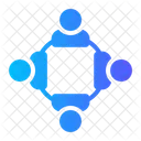 Organization Partner Partnership Icon