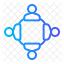 Organization Partner Partnership Icon