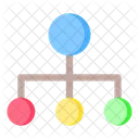 Organization Structure Networking Team Icon