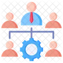 Organizational People Business Icon