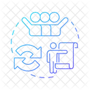 Consulting Service Organizational Change Icon