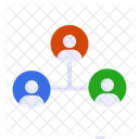 Organizational Chart Planning Organization Icon