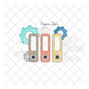 Organize Data Management Icon