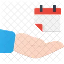 Event Calendar Hold Icon