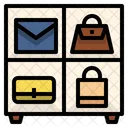 Borsa Organizzatore Contenitore Icon