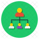 Squadra Gruppo Collaborazione Icon