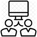 Organizzazione Della Rete Rete Aziendale Dati Degli Utenti Icon