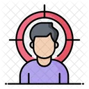 Segmentacion De Usuarios Usuario Objetivo Marketing Icono