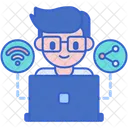 Orientado A La Tecnologia Experto En Informatica Profesional De TI Icon