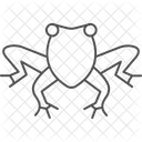 Oriental Fire Bellied Frog Orientalfirebelliedfrog Amphibian Icon