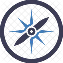 Orientation Compass Symbol Icon