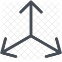 Orientation arrow  Icon