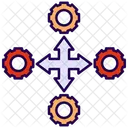 Orientation Direction Arrow Icon