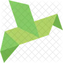 Origami Bird Paper Icon