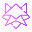 Origami Paper Craft Icon