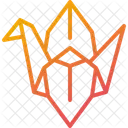 Origami Paper Bird Icon