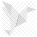 Origami Bird Origami Paper Folded Paper Icon