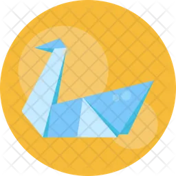 Origami Bird  Icon