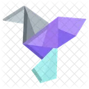 Origami Bird  Icon