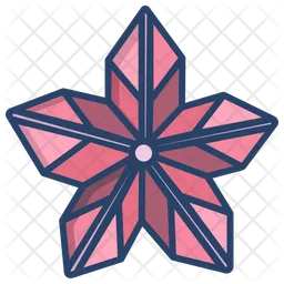 Origami-Blume  Symbol