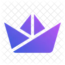 Origami Boat  Icon
