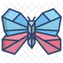 Origami Butter Fly  Icon