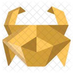 Origami Crab  Icon
