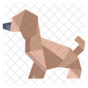 Origami Dog  Icon