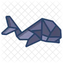 Origami Dolphin Origami Paper Origami Toy Icon