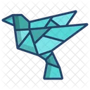 Origami Dove  Icon