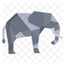 Origami-Elefant  Symbol