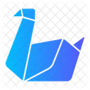 Origami-Ente  Symbol