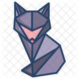 Origami Fox  Icon