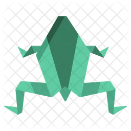 Origami Frog  Icon